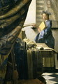 The Artist's Studio 1665 6 - Jan Vermeer Van Delft