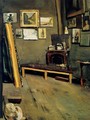 Studio of the Rue Visconti 1867 - Frederic Bazille