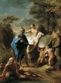 Venus Presenting Aeneas with Armour Forged by Vulcan 1748 - Pompeo Gerolamo Batoni