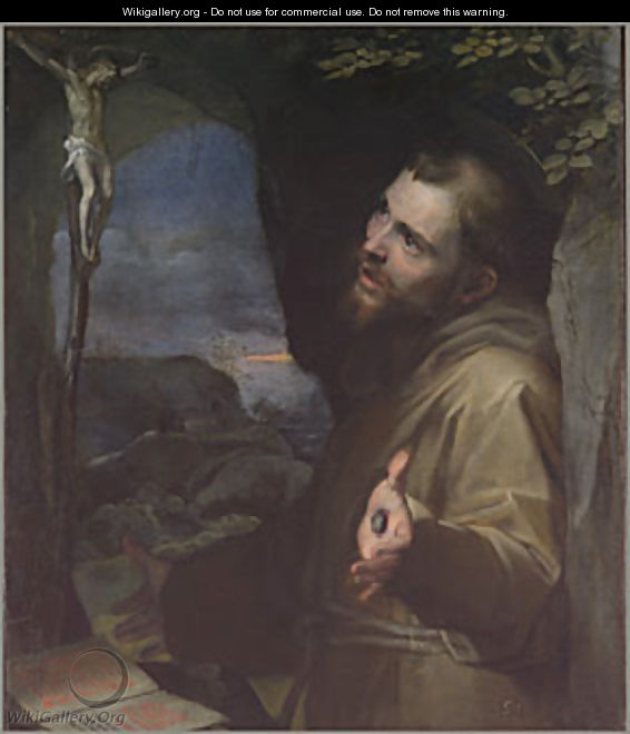 Saint Francis ca - Federico Fiori Barocci