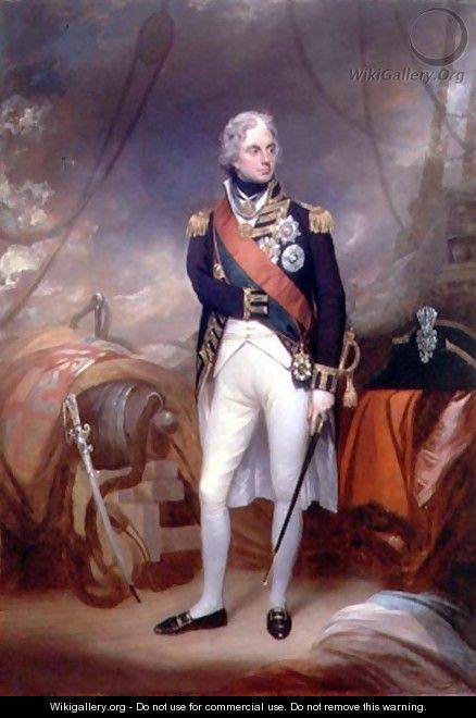 Portrait of Horatio Viscount Nelson - Sir William Beechey