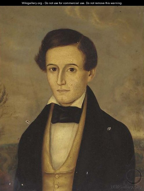 Portrait of John Henry Tinnermann - American School