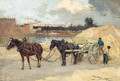 The Sand Cart - Amedee Marcel-Clement