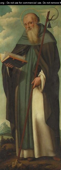 Saint Anthony Abbot - Andrea Sabatini