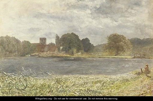 Goring Lock, Stormy Day - (after) Le Moyne, Jacques (de Morgues)