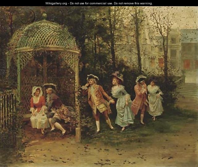 Lovers in the park - Alonso Perez
