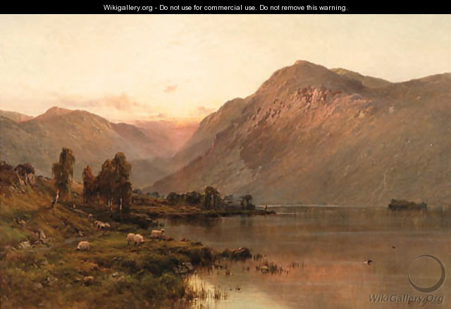 Bealach-nam-bo, Loch Katrin, NB - Alfred de Breanski