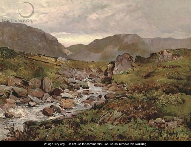 Capel Curig, North Wales - Alfred de Breanski