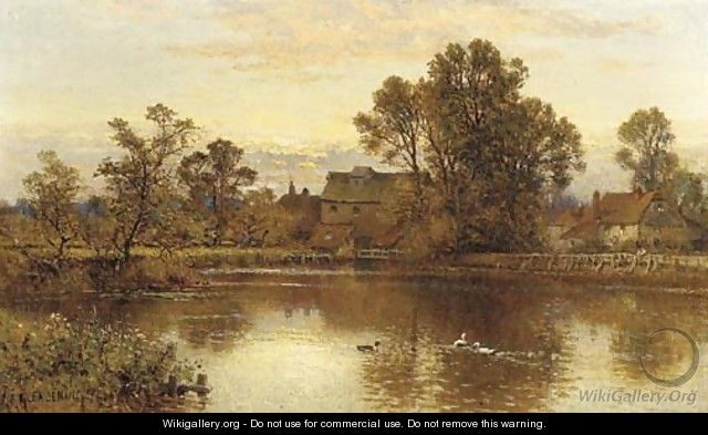A mill near Southend, Kent - Alfred Glendening