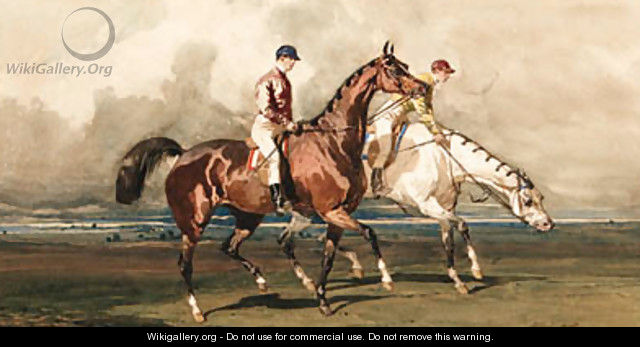 The Morning Gallop - Alfred Dedreux