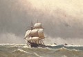 Af full sail - Alfred Serenius Jensen