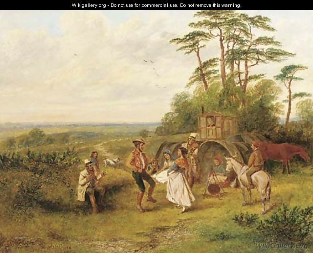 The gypsy dance - Alfred H. Green