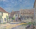 Cour de ferme pres de Moret - Soleil de juillet - Alfred Sisley