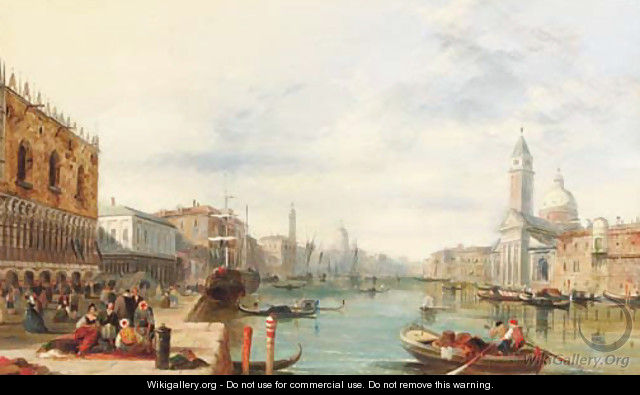 The Grand Canal, Venice 3 - Alfred Pollentine