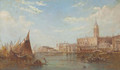 The Doge's Palace, Grand Canal, Venice - Alfred Pollentine