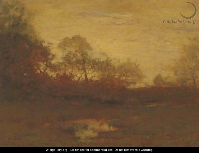 Evening Autumn Landscape - Alexander Helwig Wyant