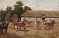 Training the horses - Alexander Ritter Von Bensa