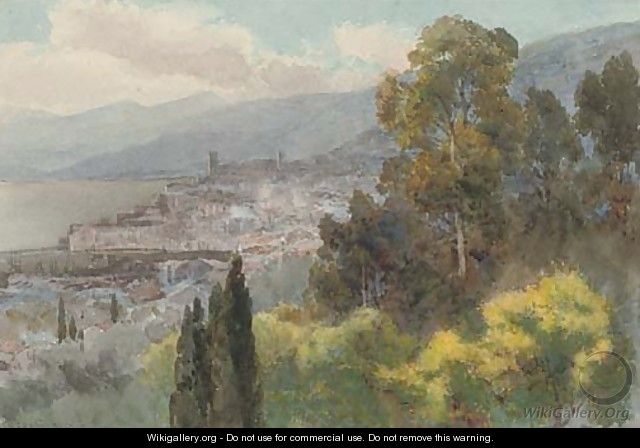 View of Cannes - Alfred Stevens