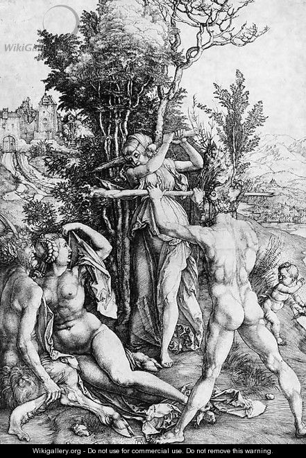 Hercules, or the Effects of Jealousy - Albrecht Durer