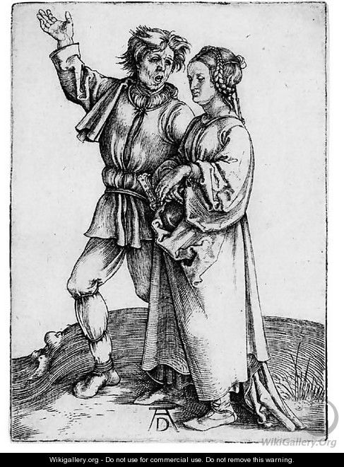 The Peasant and his Wife - Albrecht Durer