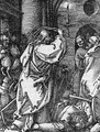 Christ driving the Money Changers from the Temple, from The Small Passion - Albrecht Durer