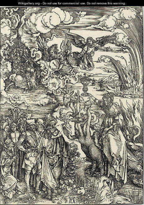 The Whore of Babylon, from The Apocalypse - Albrecht Durer
