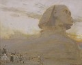 The Sphinx - Albert Goodwin
