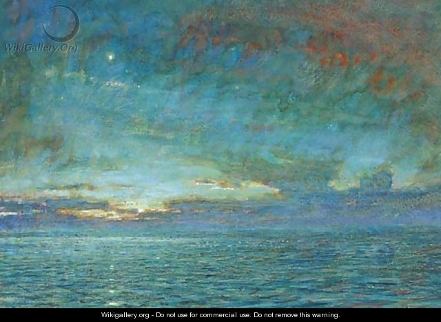 Dawn in the Mediterranean - Albert Goodwin