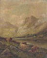 Highland cattle - Albert Dunnington