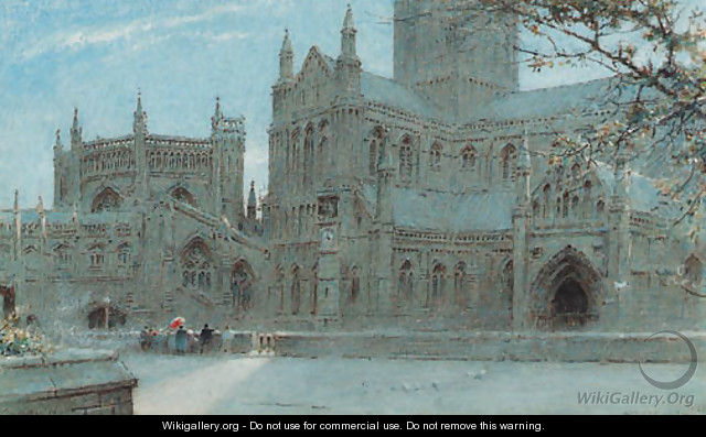 Wells Cathedral 2 - Albert Goodwin