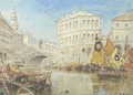 The Rialto, Venice - Albert Goodwin