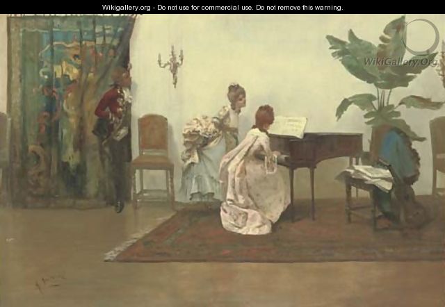 The recital - Albert Ludovici