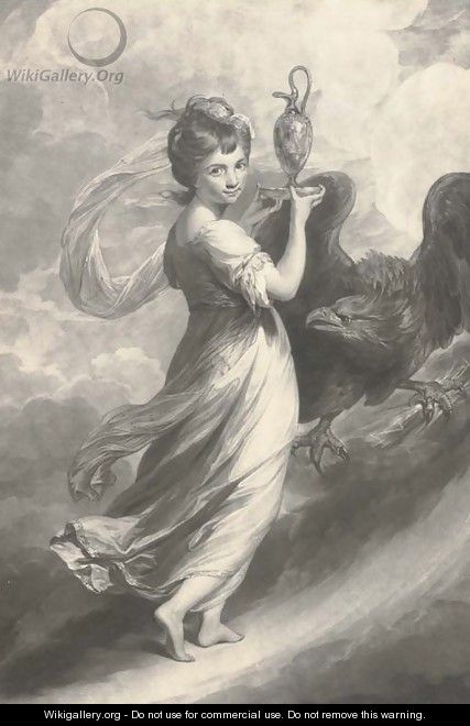 Hebe, by John Jacobe - (after) Sir Joshua Reynolds