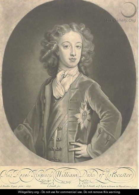 William Duke of Glocester - Sir Godfrey Kneller