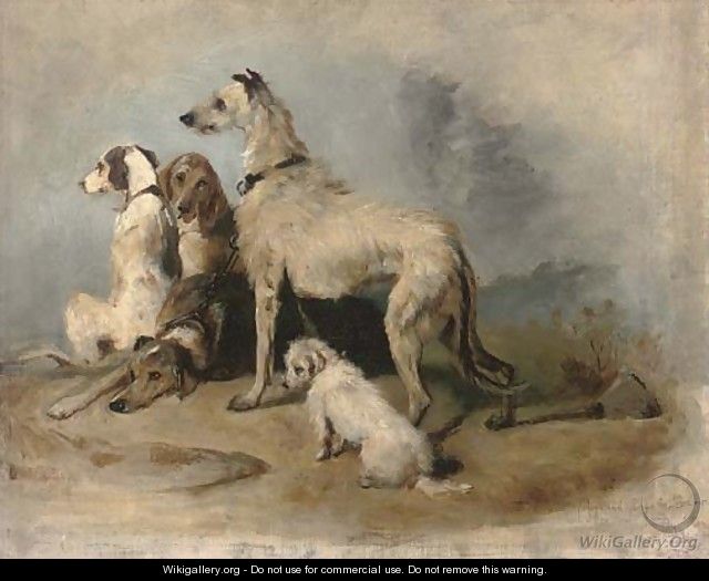 Highland dogs - (after) Sir Edwin Henry Landseer