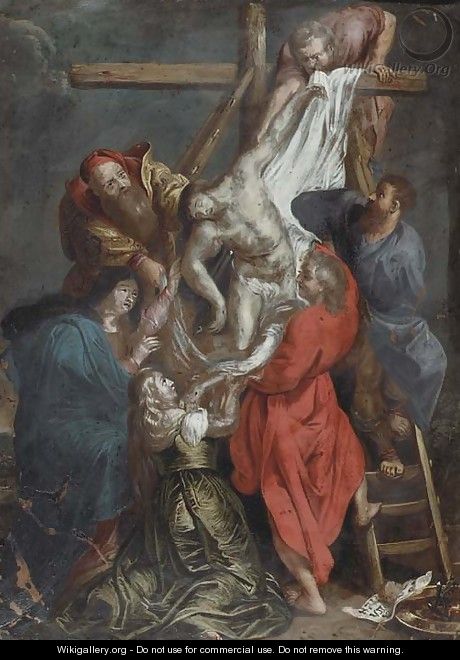 The Descent from the Cross - (after) Sir Peter Paul Rubens