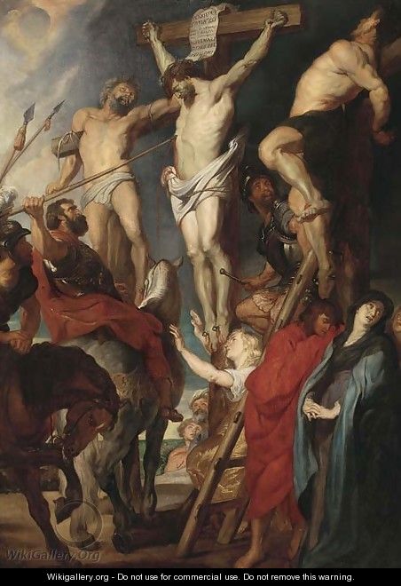 The Crucifixion - (after) Sir Peter Paul Rubens