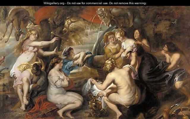 Diana and Callisto - (after) Sir Peter Paul Rubens