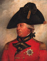 Portrait of George III, small quarter-length, in uniform - (after) Sir William Beechey