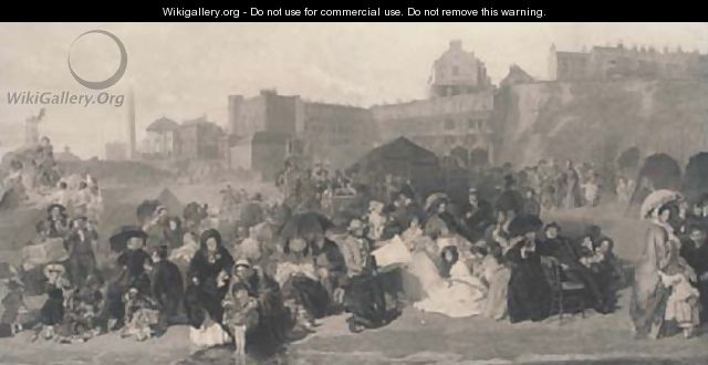 Life at the Seaside, Ramsgate 1854, by C. W. Sharp - (after) Frith, William Powell