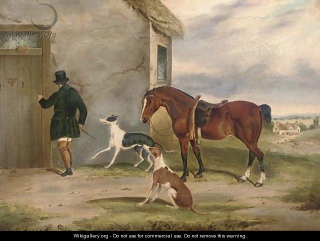 Returning from the course - (after) William Joseph Shayer