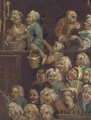 The laughing audience - (after) William Hogarth