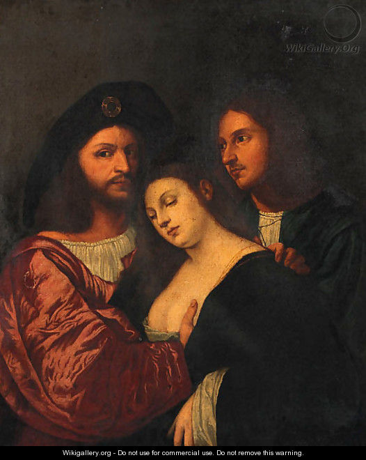 The Lovers - Tiziano Vecellio (Titian)