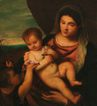 Madonna and Child with the Infant Saint John the Baptist - Tiziano Vecellio (Titian)