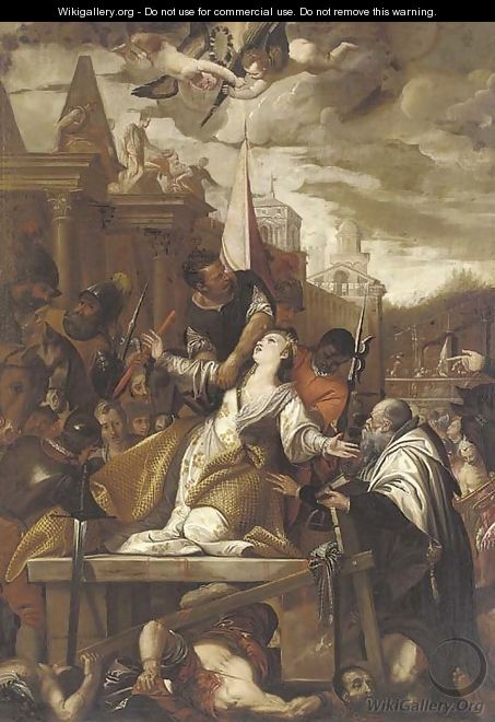 The Martyrdom of Saint Afra - Paolo Veronese (Caliari)