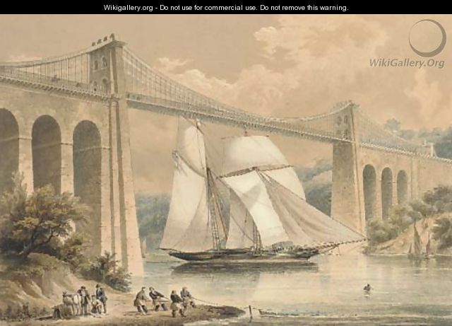 The schooner yacht Wyvern, R.Y.S., by T. Picken - Nicholas Matthews (1816-51) Condy