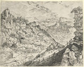 Large Alpine Landscape - (after) Pieter The Elder Bruegel
