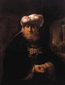 A man in oriental dress - Rembrandt Van Rijn