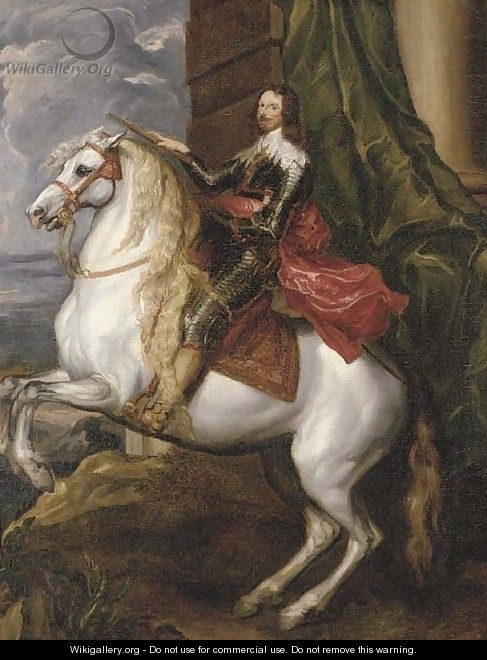 Charles I on horseback - Sir Anthony Van Dyck