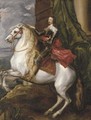 Charles I on horseback - Sir Anthony Van Dyck